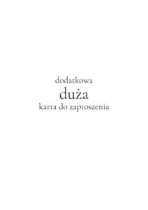 dodatkowa duża karta