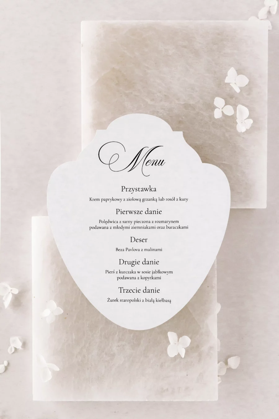 Menu leżące SANDRA no. 4