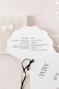 wachlarz menu CLAUDIA