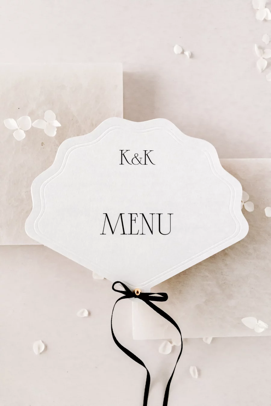 Wachlarz menu CLAUDIA