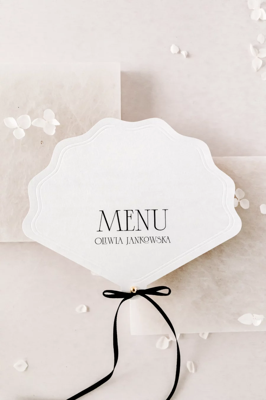 Wachlarz menu - winietka CLAUDIA