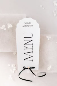 Menu - winietka CLAUDIA no. 7