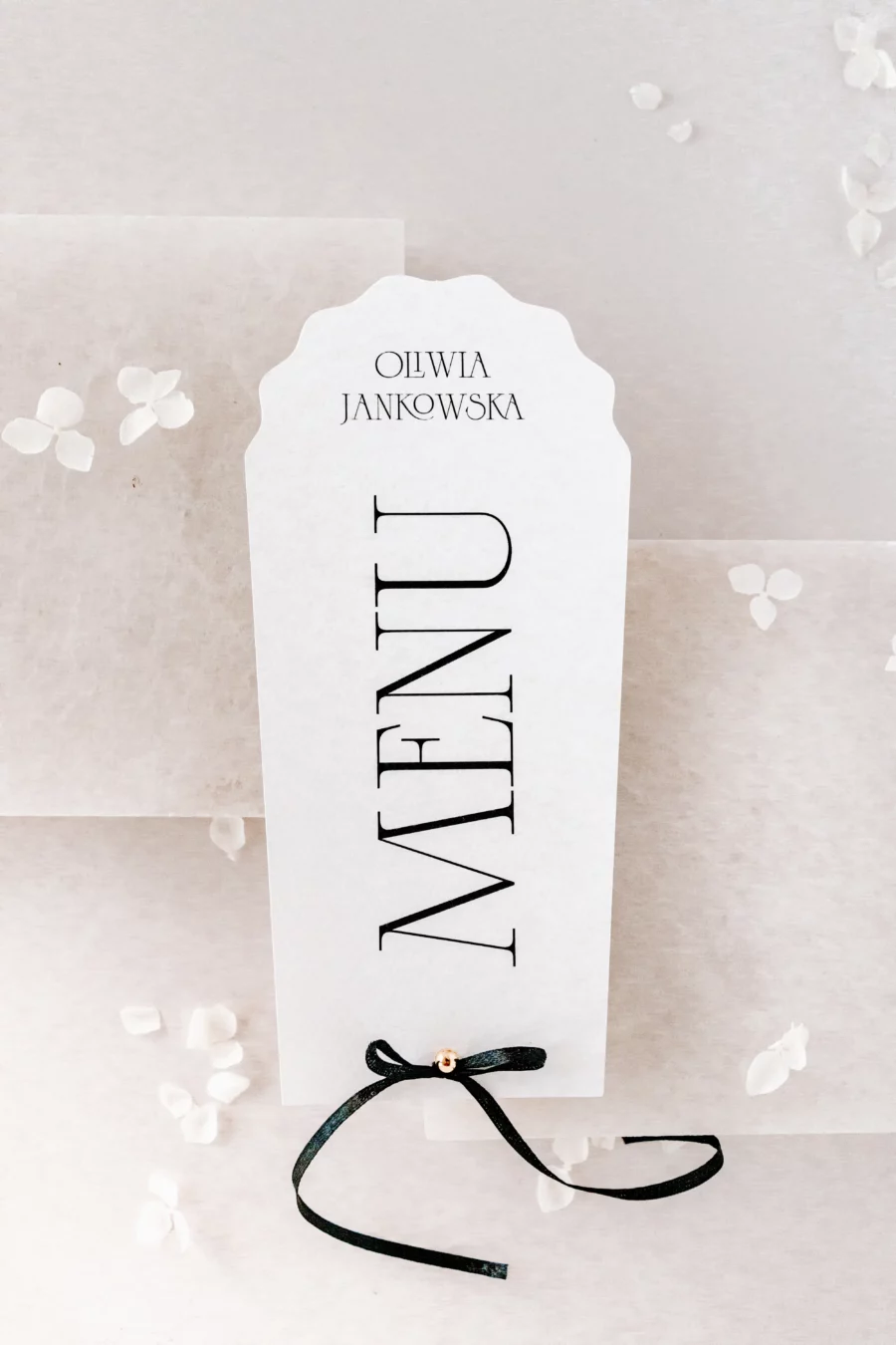 Menu - winietka CLAUDIA no. 7