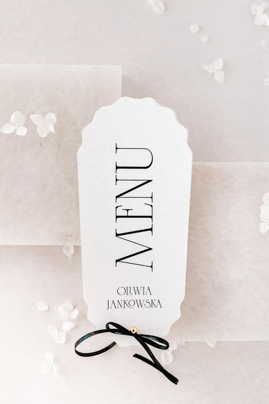 Menu - winietka CLAUDIA no. 5