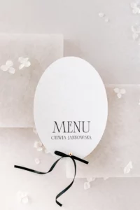 Menu - winietka CLAUDIA no. 11