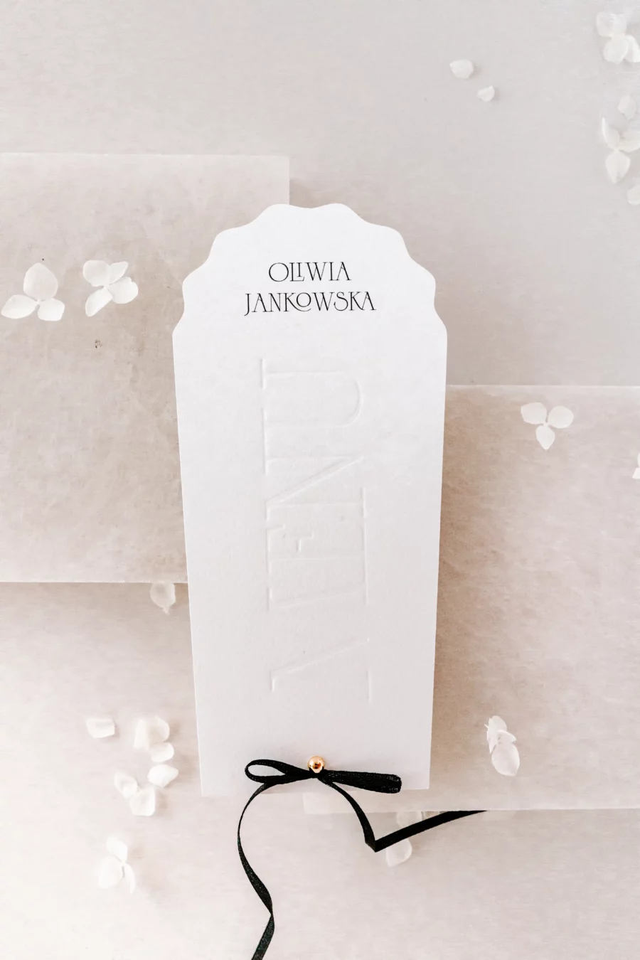 Menu - winietka CLAUDIA no. 6