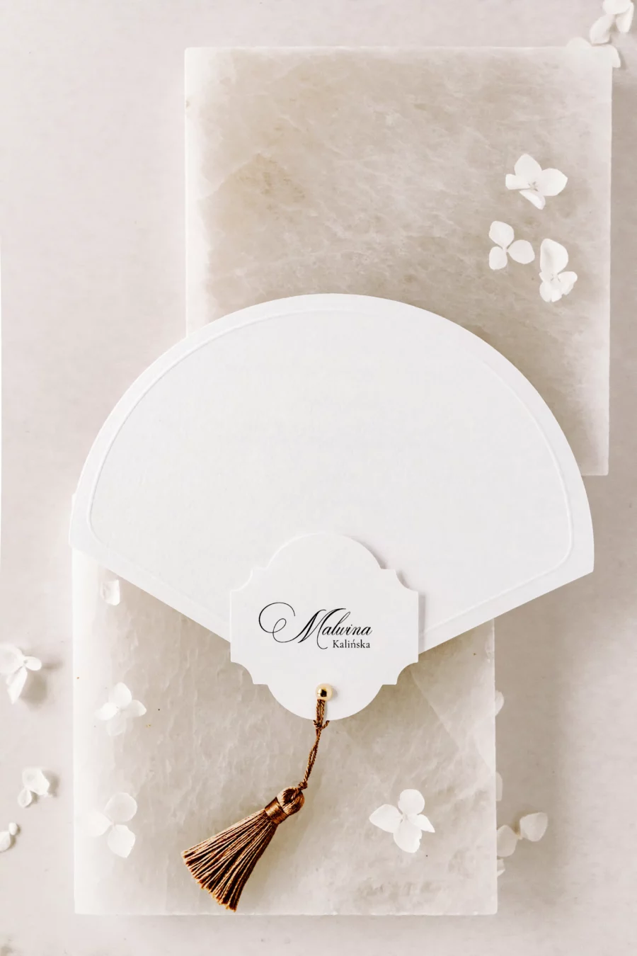 Wachlarz menu - winietka SANDRA no. 3