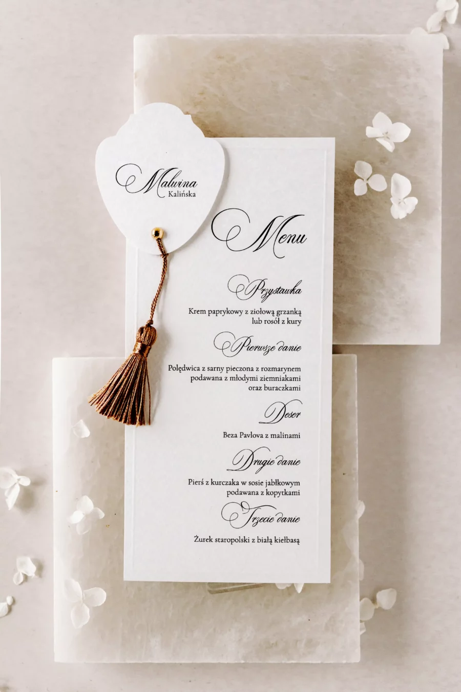 Menu - winietka SANDRA no. 4