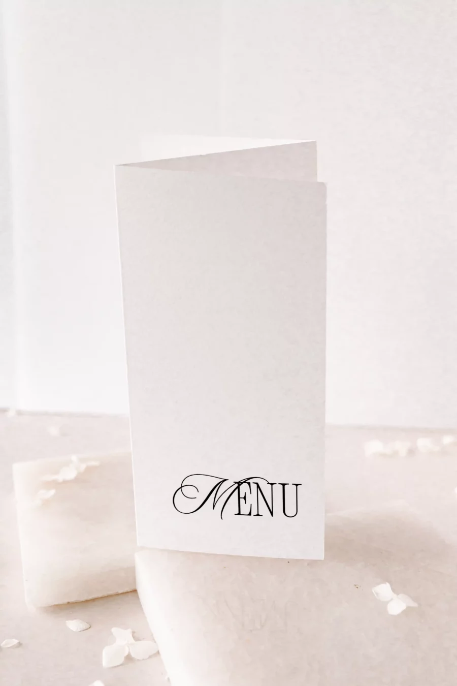 Menu - harmonijka CHARLOTTE