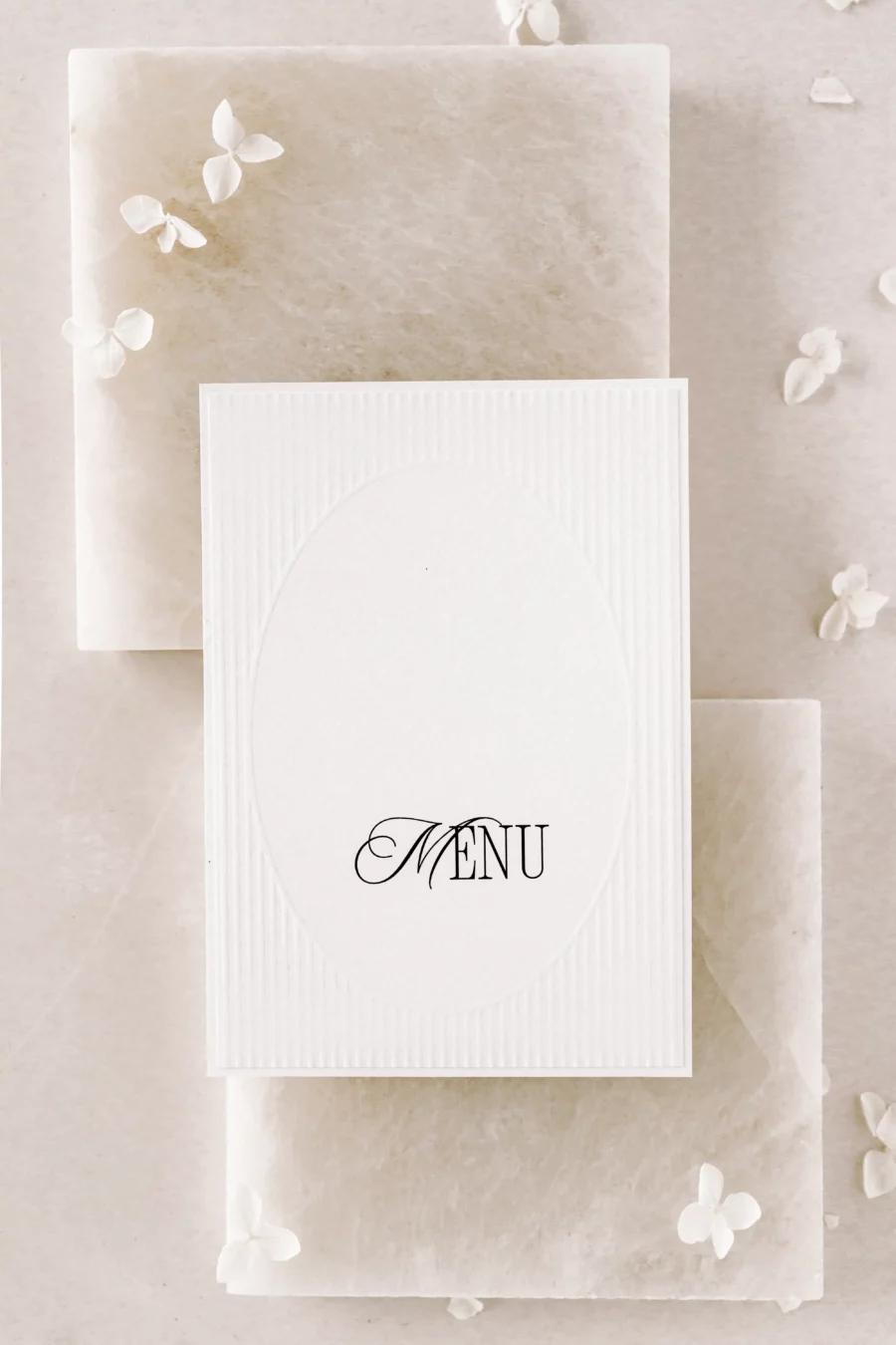 Menu CHARLOTTE no. 11 z tłoczeniem