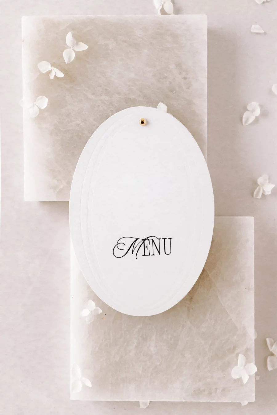 Menu CHARLOTTE no. 2 z tłoczeniem