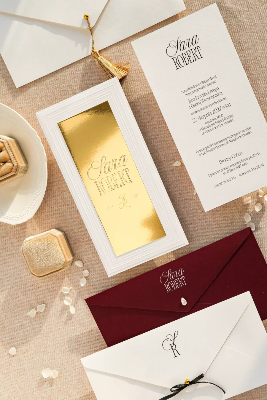 Zaproszenie GABRIELLA no. 3