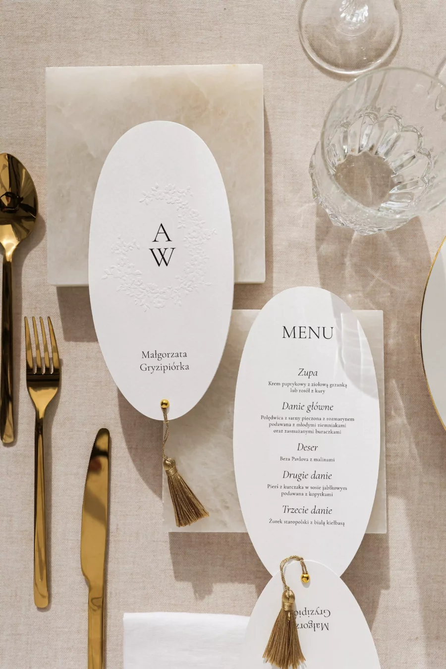 Menu - winietka ROSALIA no. 5