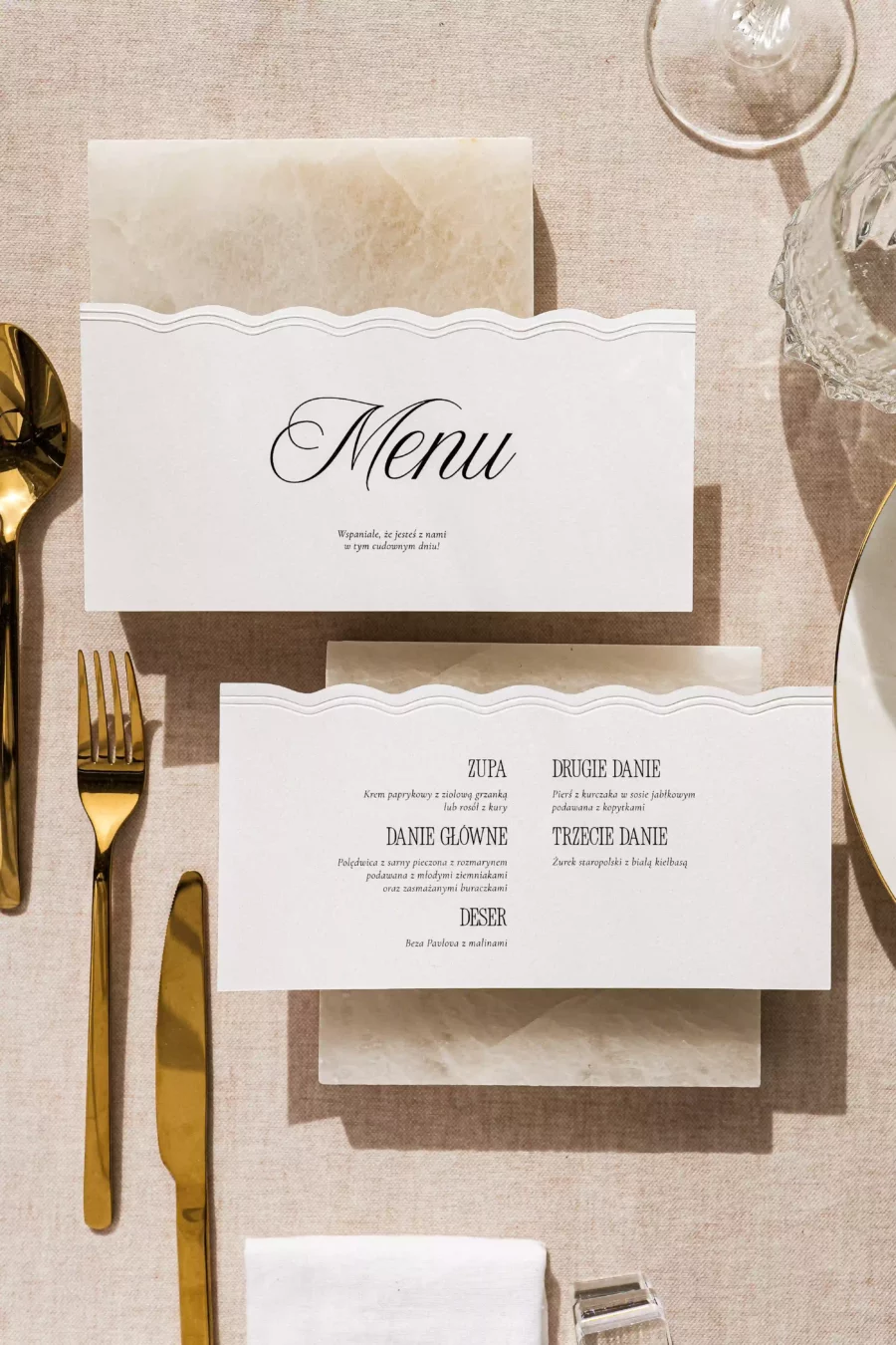 Menu leżące BIANCA