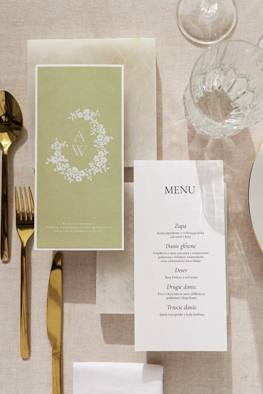 Menu leżące ROSALIA no. 3