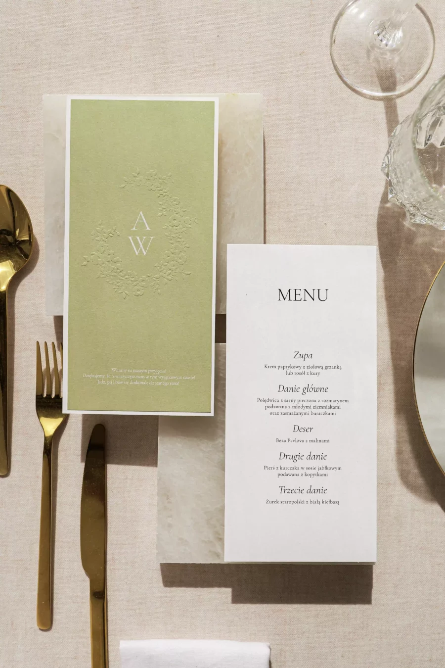 Menu leżące ROSALIA no. 2
