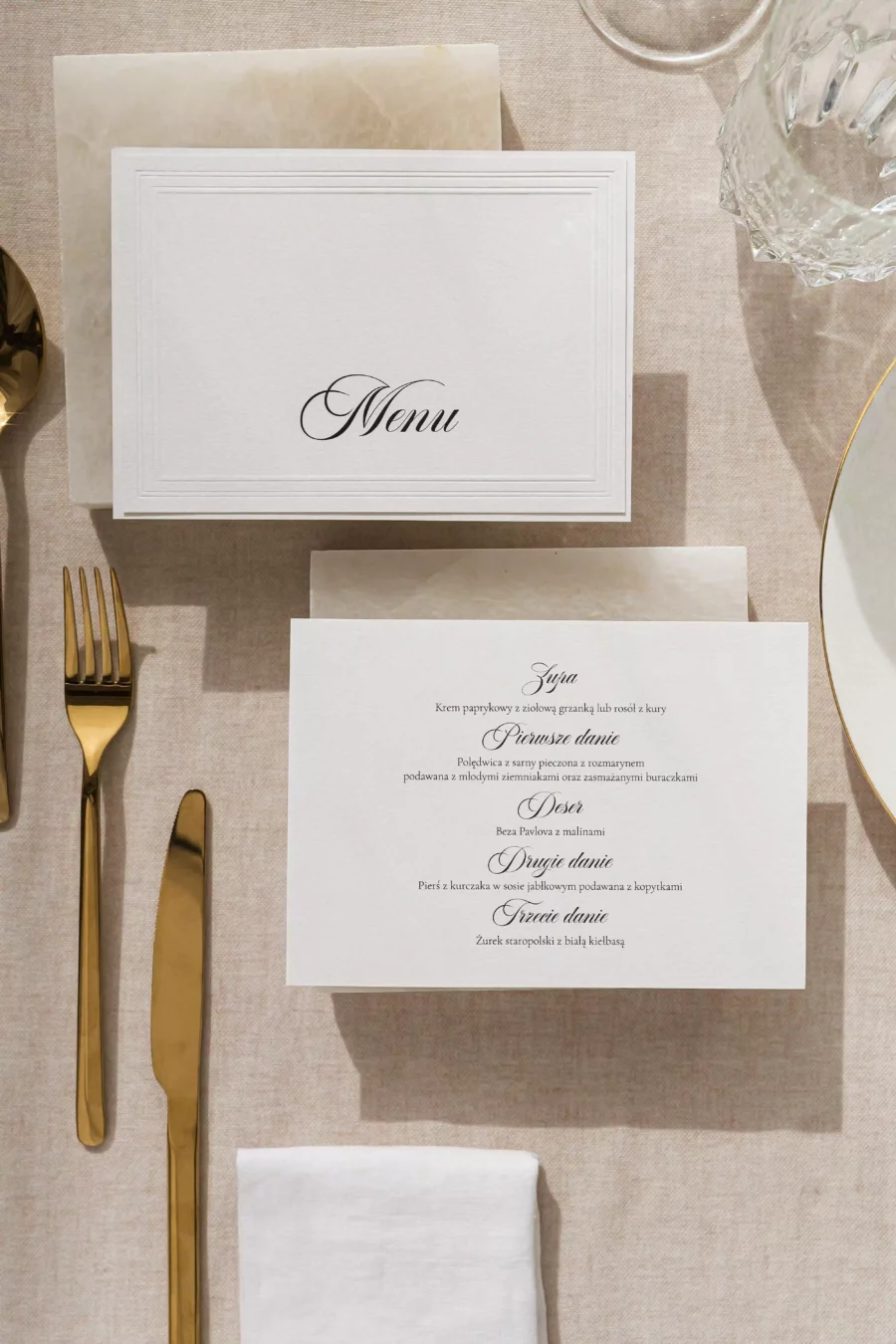 Menu leżące SIMONA no. 2