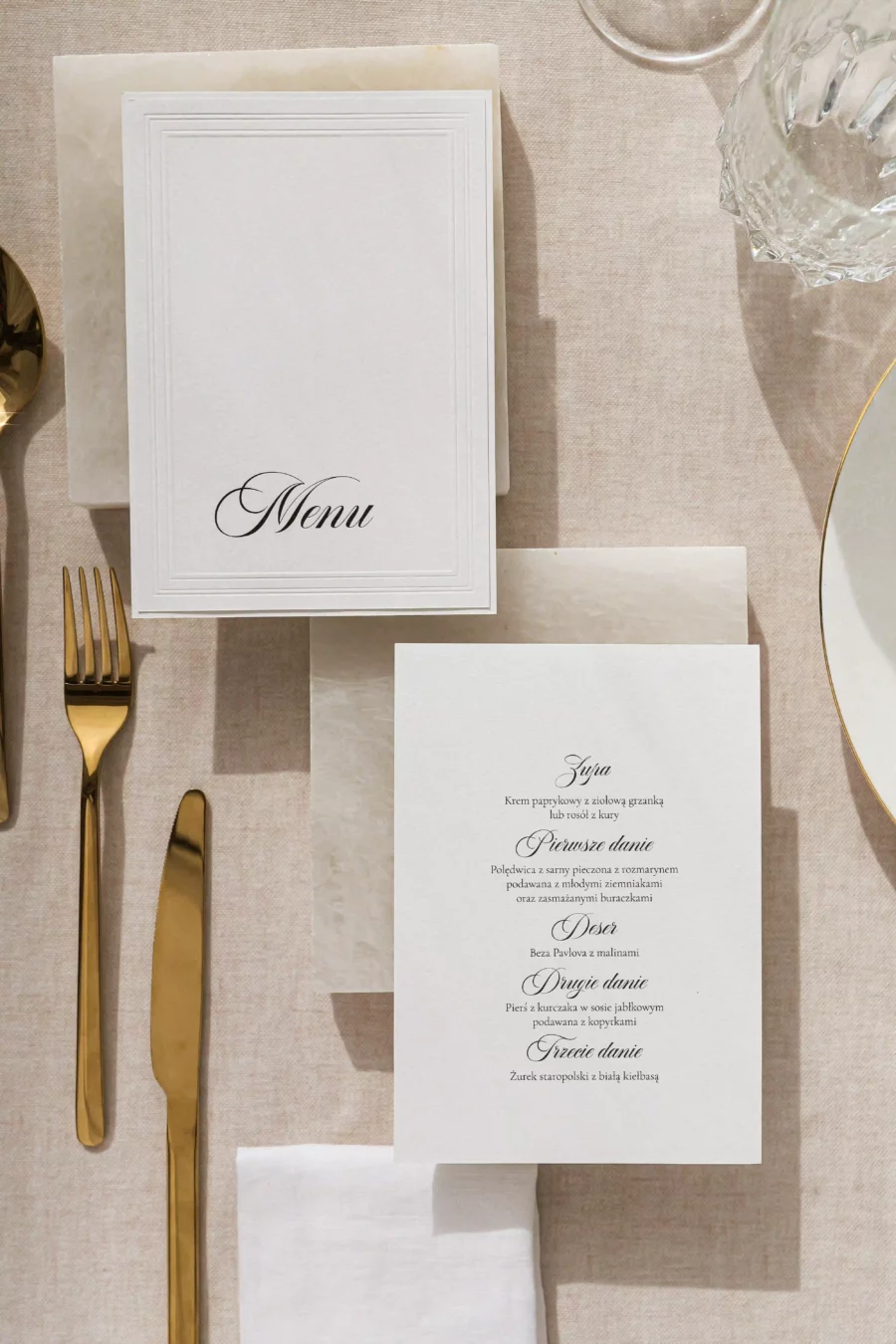 Menu leżące SIMONA