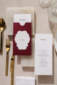 Menu - winietka VALENTINA no. 4