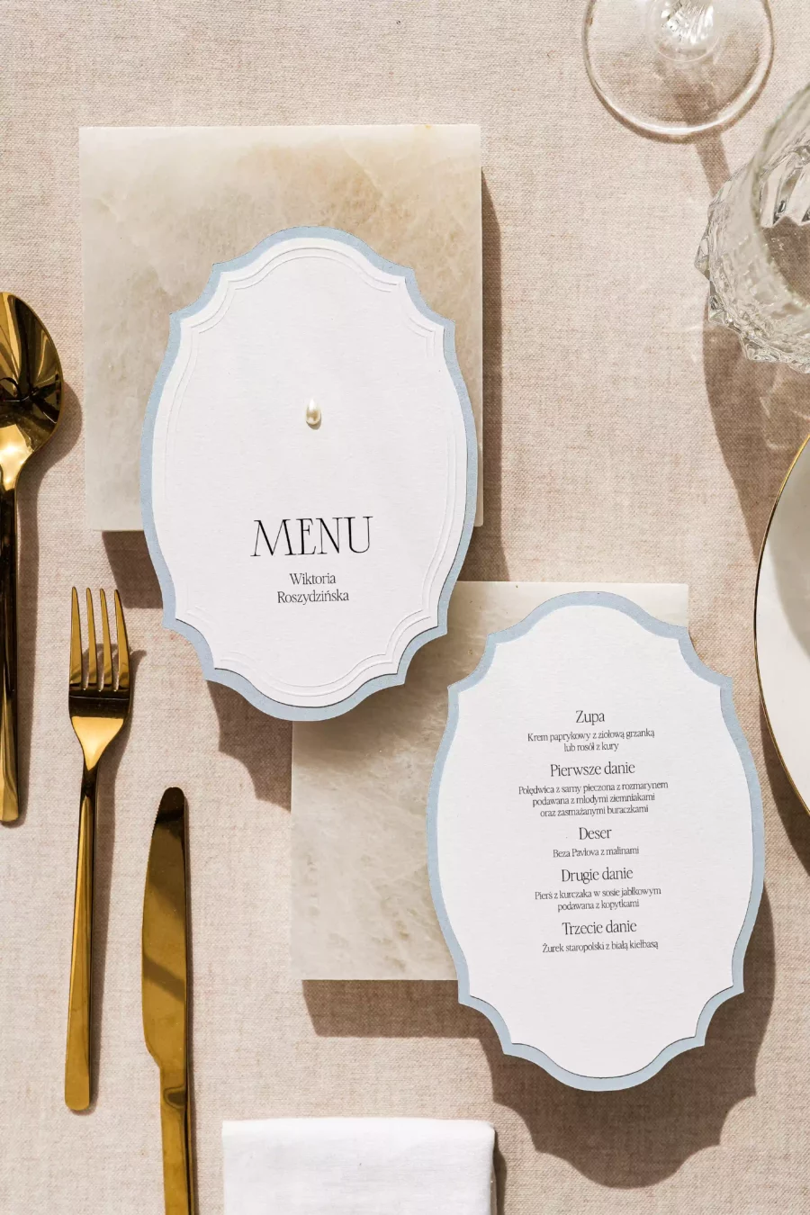 Menu - winietka OLIVIA no. 4