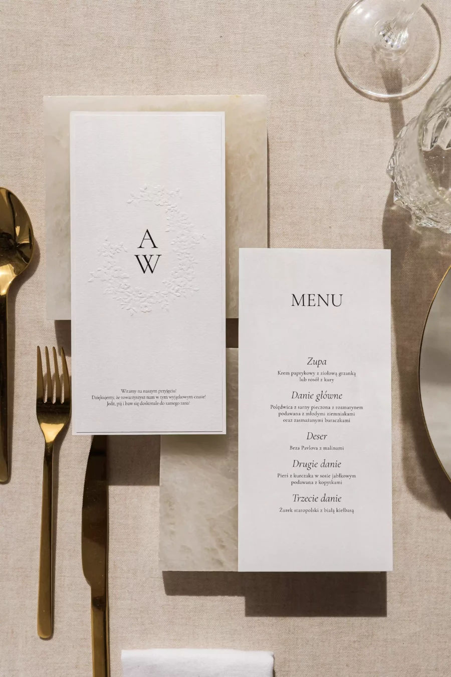 Menu leżące ROSALIA