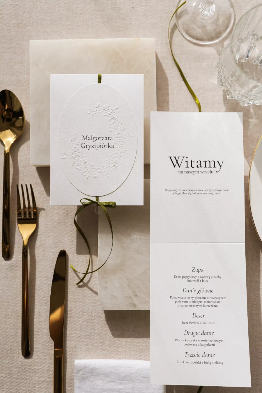 Menu - winietka ROSALIA no. 7