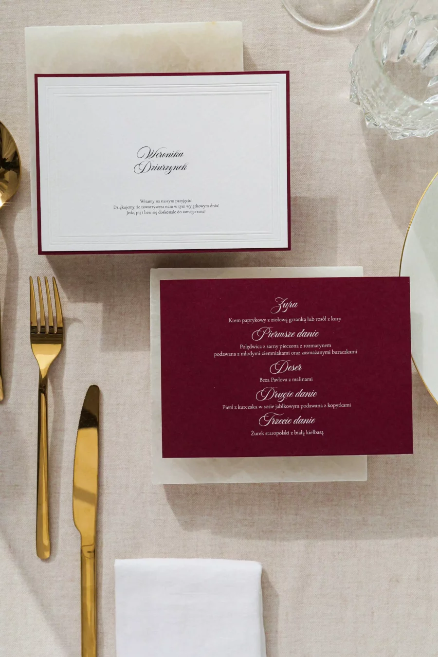 Menu - winietka SIMONA no. 6
