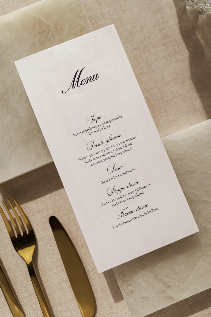 Menu leżące SERENA no. 4