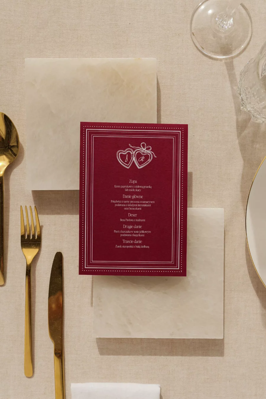 Menu leżące VALERIE no. 3