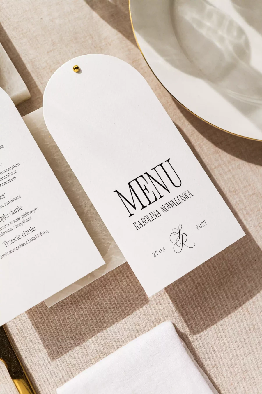 Menu - winietka GABRIELLE no. 2