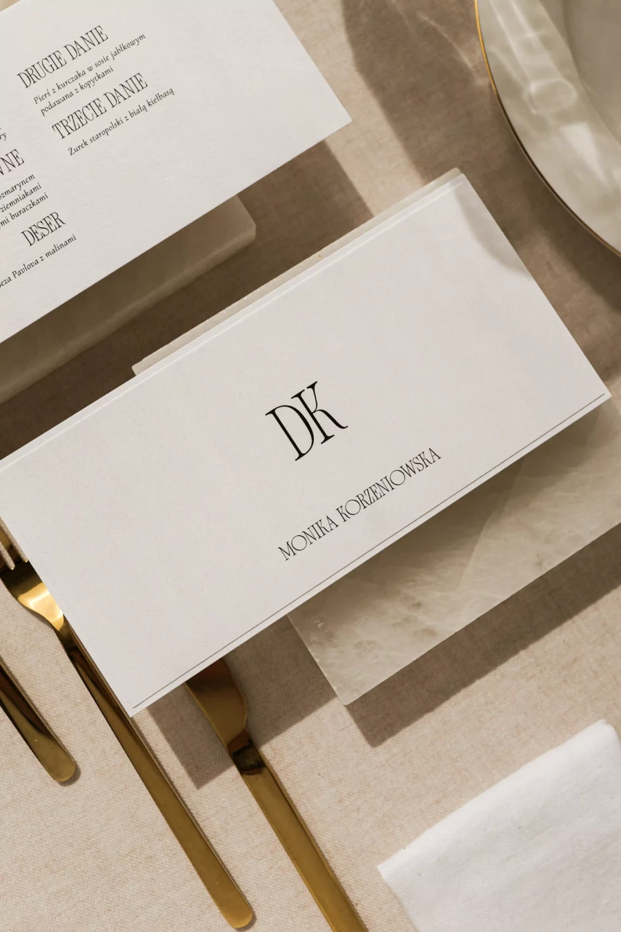 Menu - winietka SILVIA no. 4