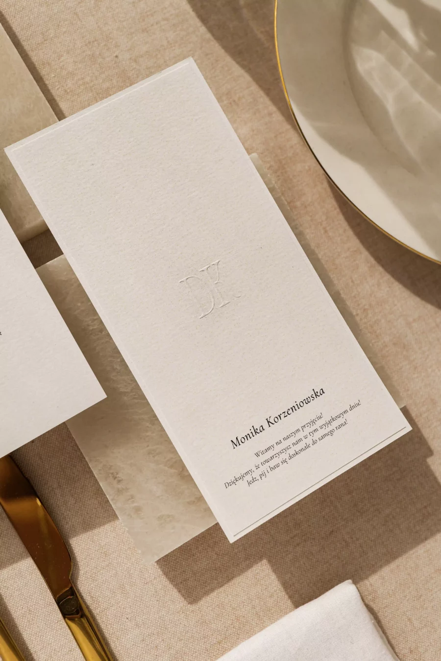 Menu - winietka SILVIA no. 7