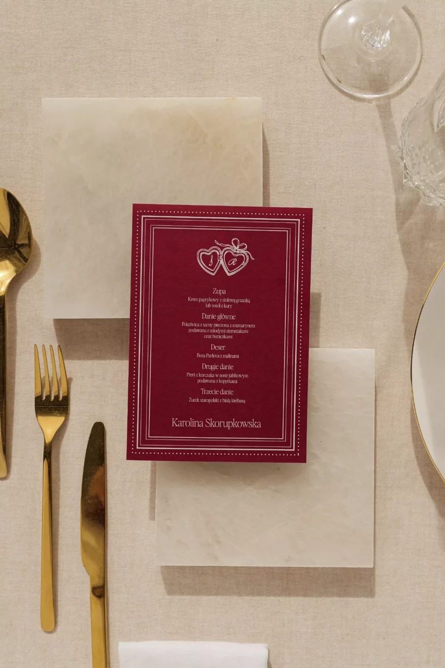 Menu - winietka VALERIE no. 3