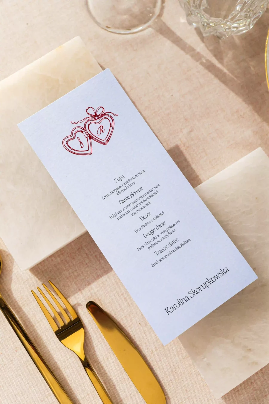 Menu - winietka VALERIE no. 6