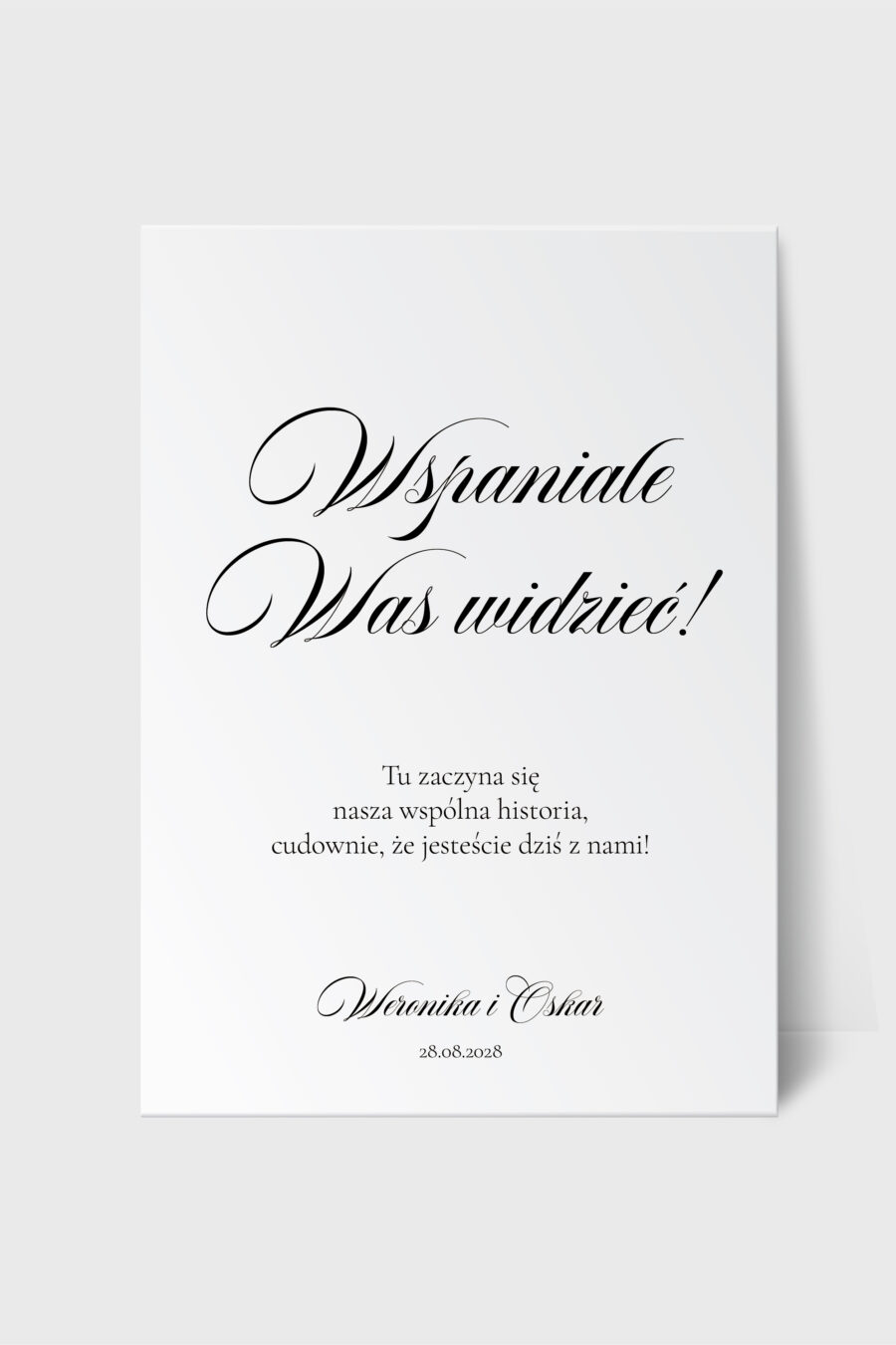 Tablica powitalna SIMONA no. 2
